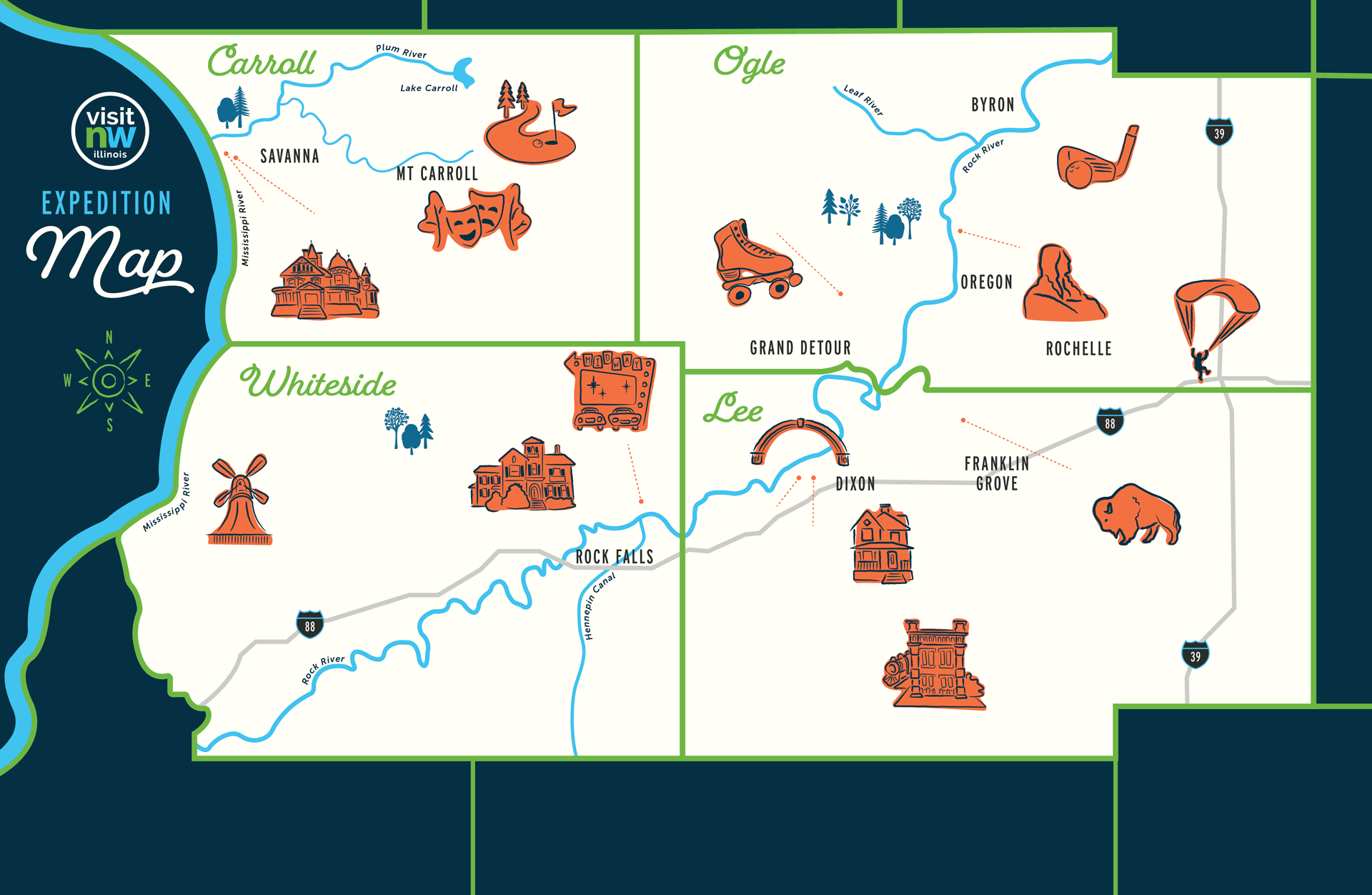 Illinois Map