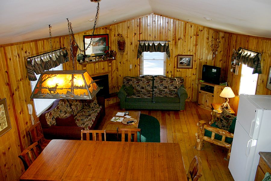 Pine Creek Cabin interior