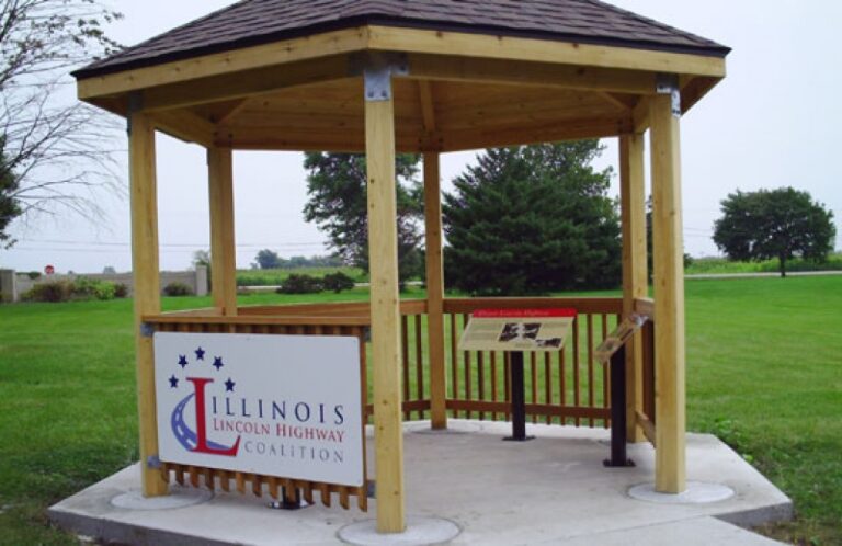 Dixon Lincoln Highway Interpretive Gazebo